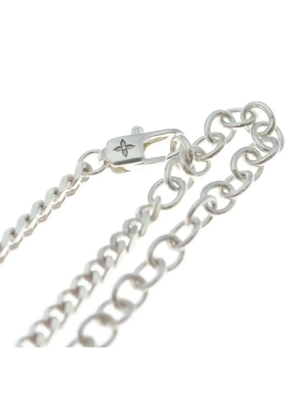 Louis Vuitton Necklace Iconic Pendant Chain Gold